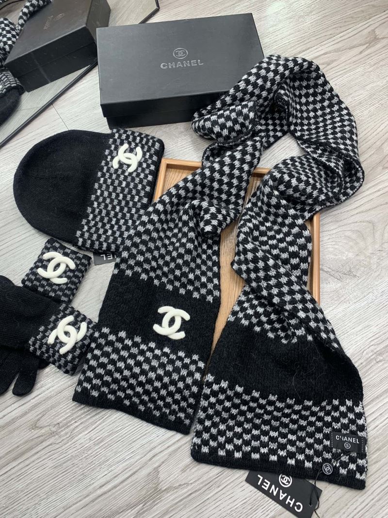 Chanel Caps Scarfs